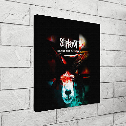 Картина квадратная Day of the Gusano: Live in Mexico - Slipknot / 3D-принт – фото 3