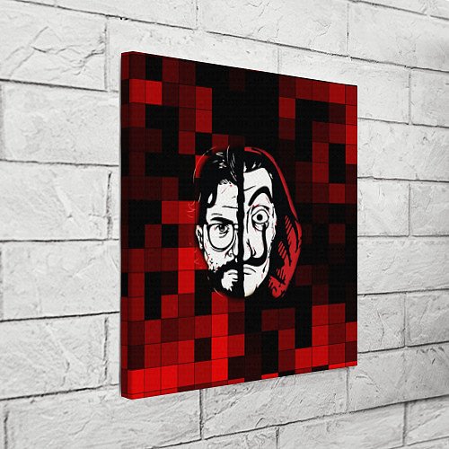 Картина квадратная Бумажный Домик Шах и Мат / 3D-принт – фото 3