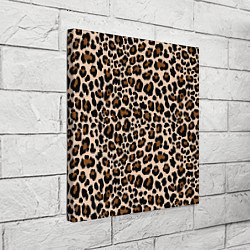 Холст квадратный Леопардовые Пятна, цвет: 3D-принт — фото 2