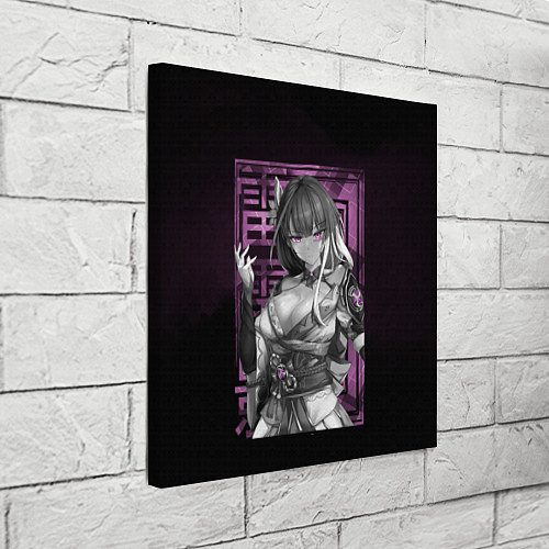 Картина квадратная Сегун Райдэн Эи Bad girl / 3D-принт – фото 3