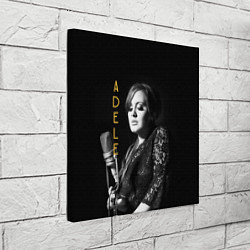 Холст квадратный Певица Adele, цвет: 3D-принт — фото 2