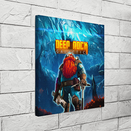 Картина квадратная Deep Rock Galactic Scout / 3D-принт – фото 3