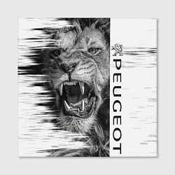 Холст квадратный Peugeotlion, цвет: 3D-принт — фото 2