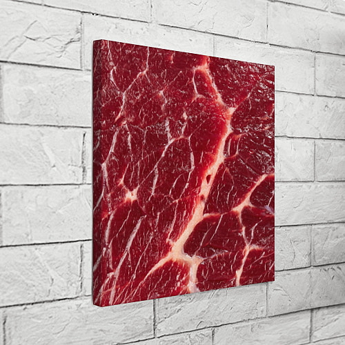 Картина квадратная Свежее мясо / 3D-принт – фото 3