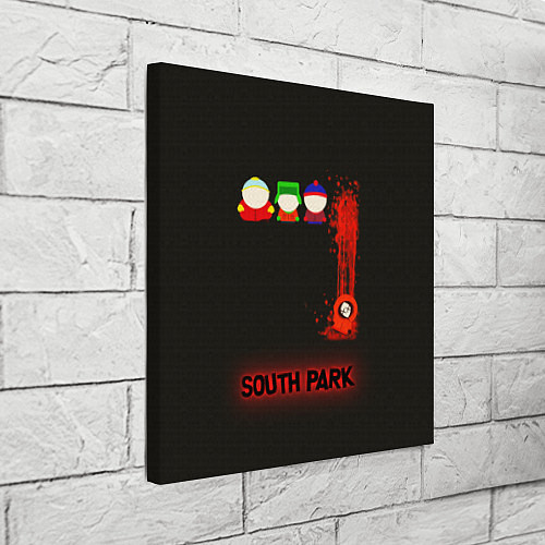 Картина квадратная Южный парк главные персонажи South Park / 3D-принт – фото 3
