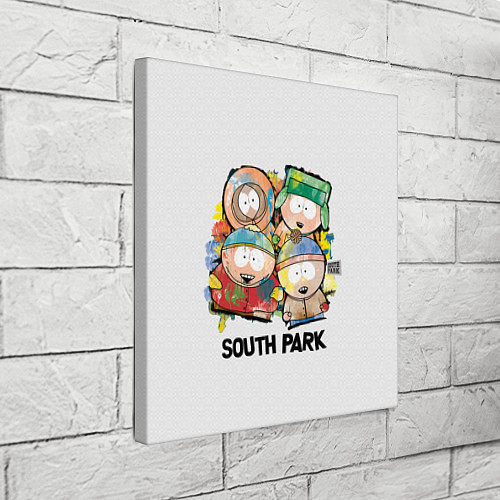 Картина квадратная South Park - Южный парк краски / 3D-принт – фото 3