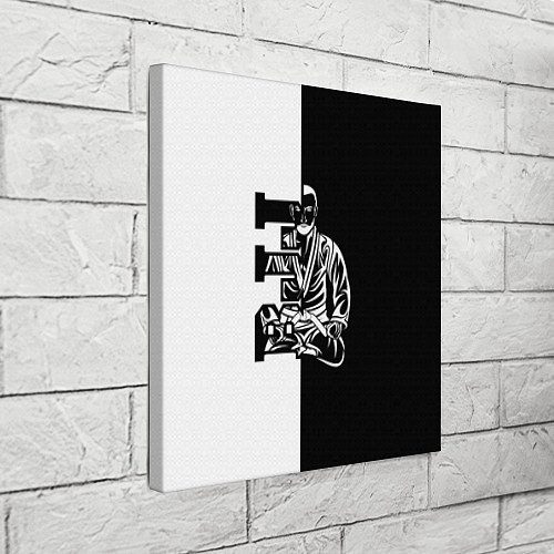 Картина квадратная BJJ / 3D-принт – фото 3