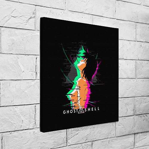 Картина квадратная Мотоко Кусанаги - Призрак в доспехах / 3D-принт – фото 3