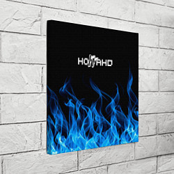 Холст квадратный Ноггано 228: Огонь, цвет: 3D-принт — фото 2