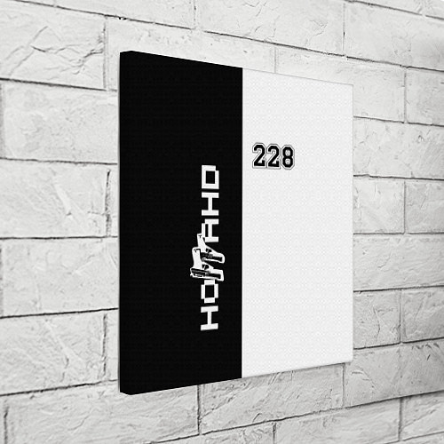 Картина квадратная 228 Black & White / 3D-принт – фото 3