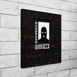 Холст квадратный GANGSTER ГАНГСТЕР, цвет: 3D-принт — фото 2