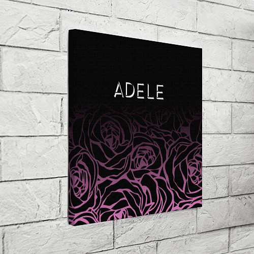 Картина квадратная Adele Розы / 3D-принт – фото 3