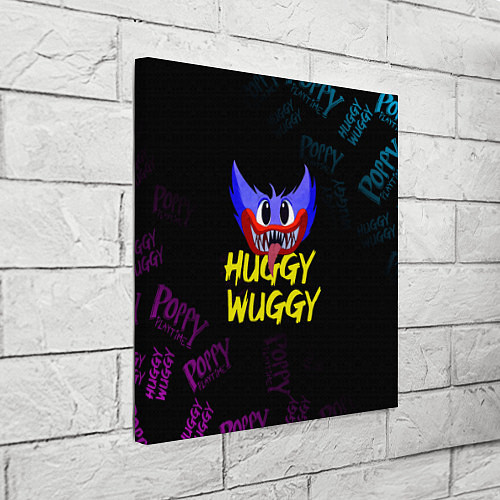 Картина квадратная HUGGY WUGGY PATTERN / 3D-принт – фото 3