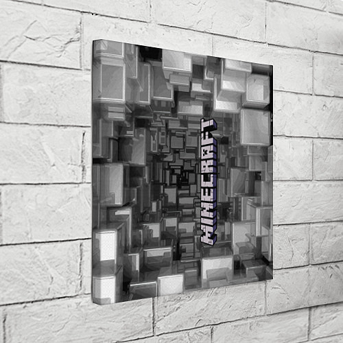 Картина квадратная Minecraft, pattern 2066 / 3D-принт – фото 3