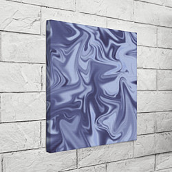 Холст квадратный Crystal Abstract Blue, цвет: 3D-принт — фото 2