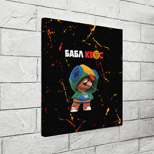 Картина квадратная БАБЛ КВАС - БЛЕОН Минимал / 3D-принт – фото 3