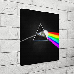 Холст квадратный PINK FLOYD - ПИНК ФЛОЙД ГЛИТЧ, цвет: 3D-принт — фото 2