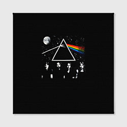 Холст квадратный PINK FLOYD LOGO ПИНК ФЛОЙД НЕБО, цвет: 3D-принт — фото 2