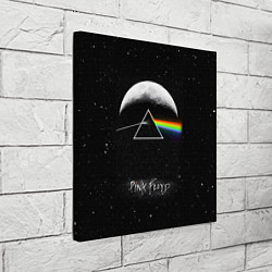 Холст квадратный PINK FLOYD LOGO ПИНК ФЛОЙД ЗВЕЗДЫ, цвет: 3D-принт — фото 2