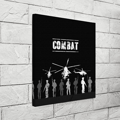 Картина квадратная Combat / 3D-принт – фото 3