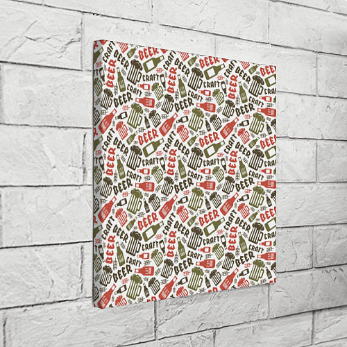 Картина квадратная Craft Beer / 3D-принт – фото 3