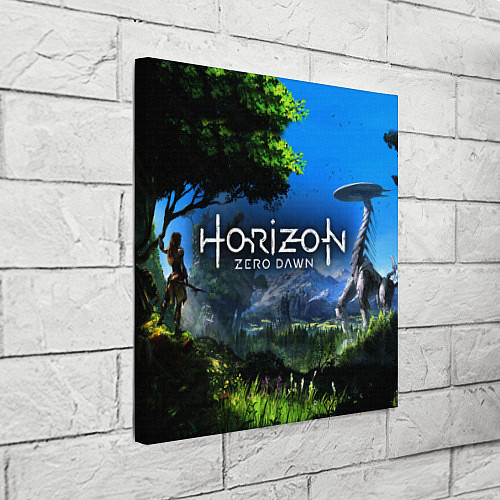 Картина квадратная Horizon Zero Dawn Топ / 3D-принт – фото 3