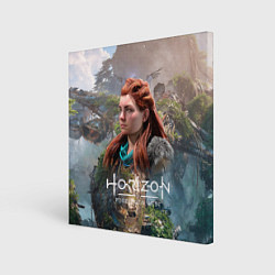 Холст квадратный Охотница Элой, цвет: 3D-принт