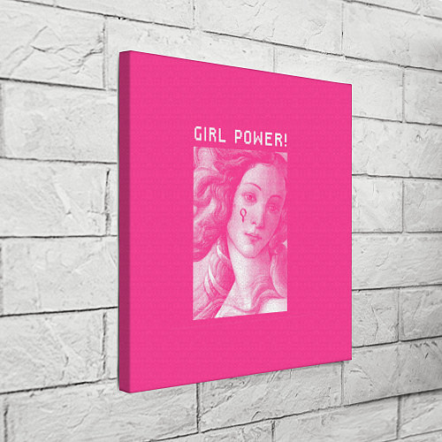 Картина квадратная Venus Girl Power / 3D-принт – фото 3