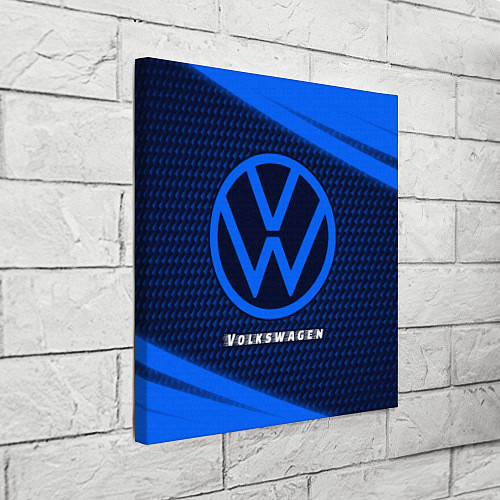 Картина квадратная VOLKSWAGEN Volkswagen Абстракция / 3D-принт – фото 3