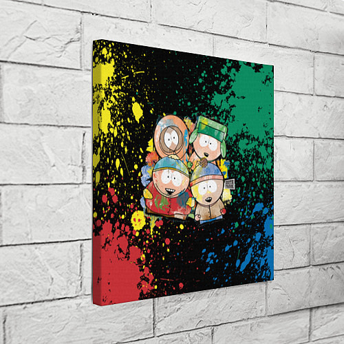 Картина квадратная Мультфильм Южный парк персонажи South Park / 3D-принт – фото 3