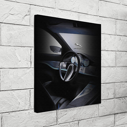 Картина квадратная Jaguar Salon Prestige! / 3D-принт – фото 3