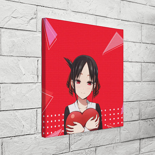 Картина квадратная Kaguya Heart / 3D-принт – фото 3