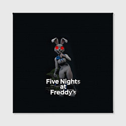 Холст квадратный Five Nights at Freddys: Security Breach - кролик В, цвет: 3D-принт — фото 2