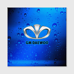 Холст квадратный DAEWOO Капли Дождя, цвет: 3D-принт — фото 2