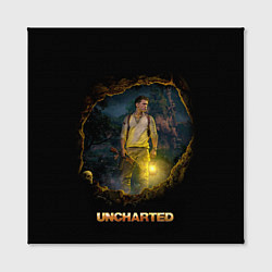 Холст квадратный Uncharted Анчартед Фильм, цвет: 3D-принт — фото 2