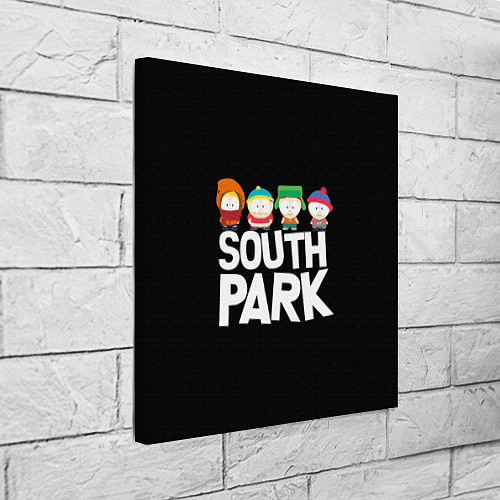 Картина квадратная Южный парк мультфильм - персонажи / 3D-принт – фото 3