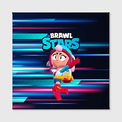 Холст квадратный JANET ДЖАНЕТ BRAWLSTARS, цвет: 3D-принт — фото 2