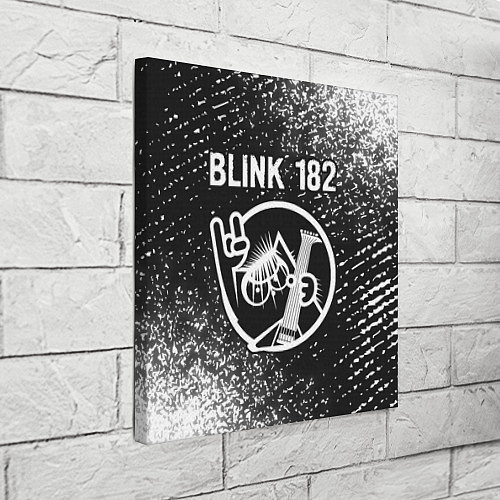 Картина квадратная Blink 182 КОТ Спрей / 3D-принт – фото 3