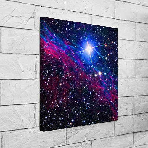 Картина квадратная Открытый космос Star Neon / 3D-принт – фото 3