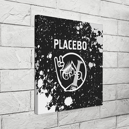 Картина квадратная Placebo - КОТ - Брызги / 3D-принт – фото 3