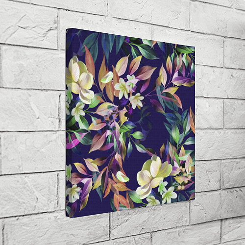 Картина квадратная Цветы Красочный Букет / 3D-принт – фото 3