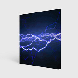 Холст квадратный Lightning Fashion 2025 Neon, цвет: 3D-принт