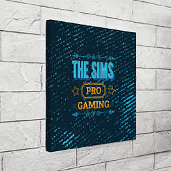 Холст квадратный The Sims Gaming PRO, цвет: 3D-принт — фото 2