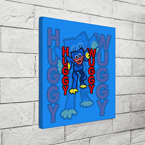Картина квадратная Хагги Вагги Поппи Плейтайм Haggy Waggy / 3D-принт – фото 3