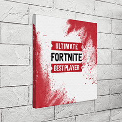 Холст квадратный Fortnite Ultimate, цвет: 3D-принт — фото 2