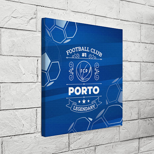 Картина квадратная Porto - Football Club Number 1 / 3D-принт – фото 3