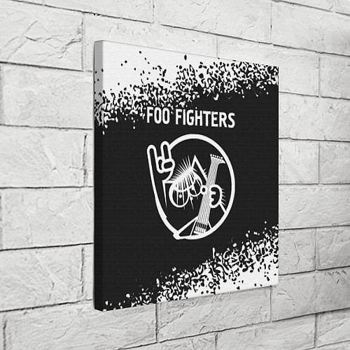 Картина квадратная Foo Fighters КОТ Арт / 3D-принт – фото 3
