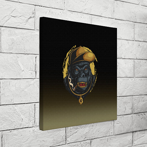 Картина квадратная Hip-hop Gorilla / 3D-принт – фото 3