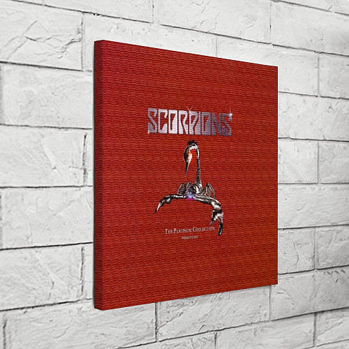 Картина квадратная The Platinum Collection - Scorpions / 3D-принт – фото 3