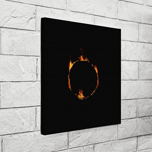 Картина квадратная Знак тьмы из Dark Souls / 3D-принт – фото 3